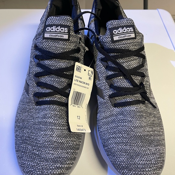 adidas Other - Adidas size 12 lite racer BYD gray and black